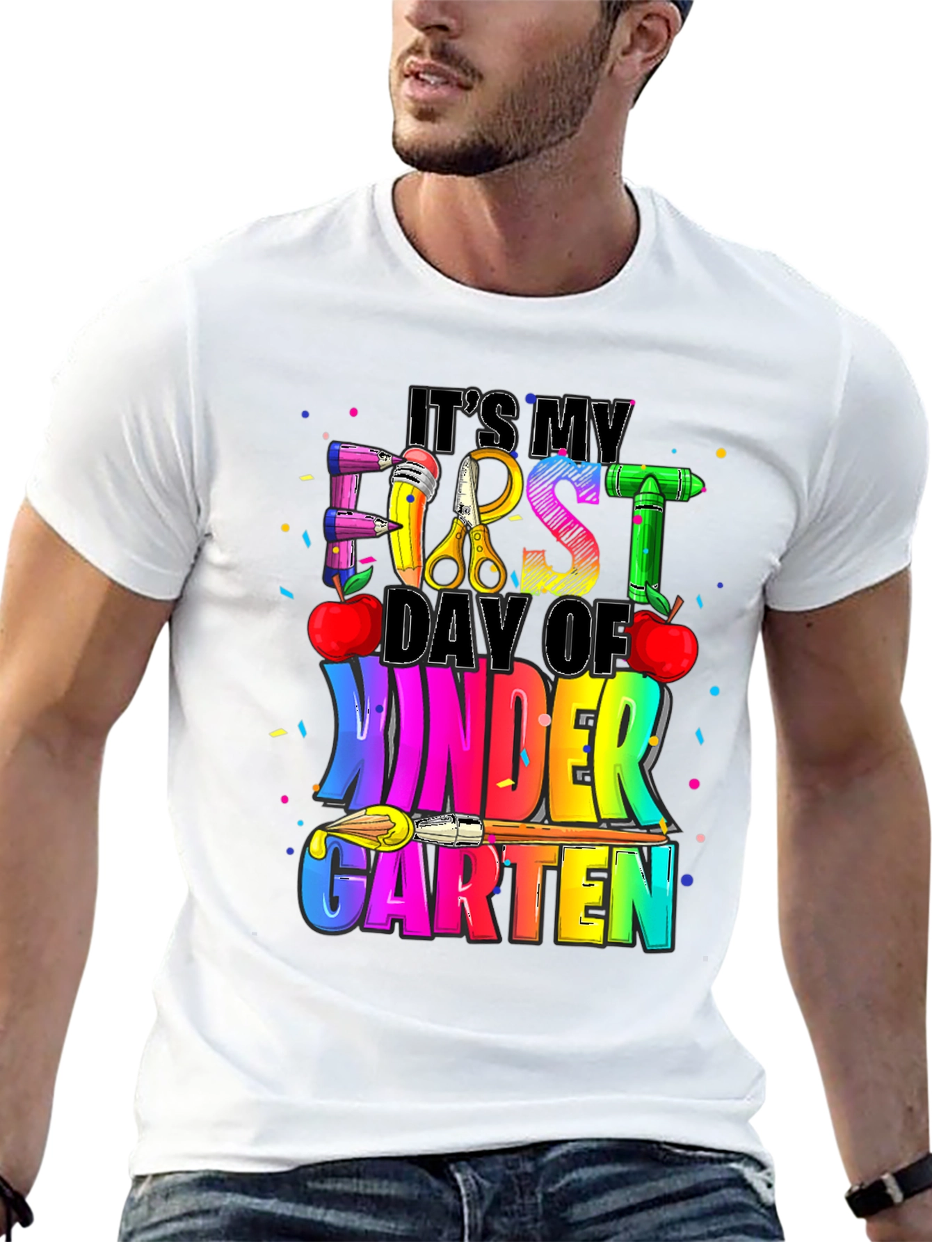 First Day of Kindergarten Graphic Tee
