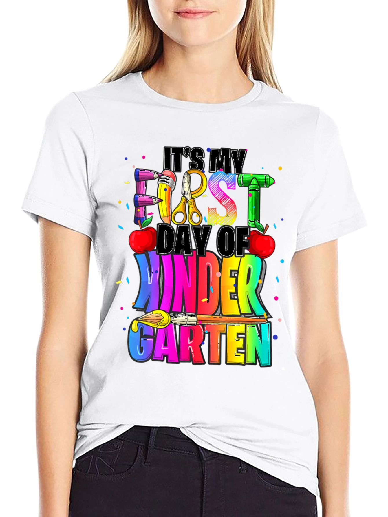 First Day of Kindergarten Graphic Tee