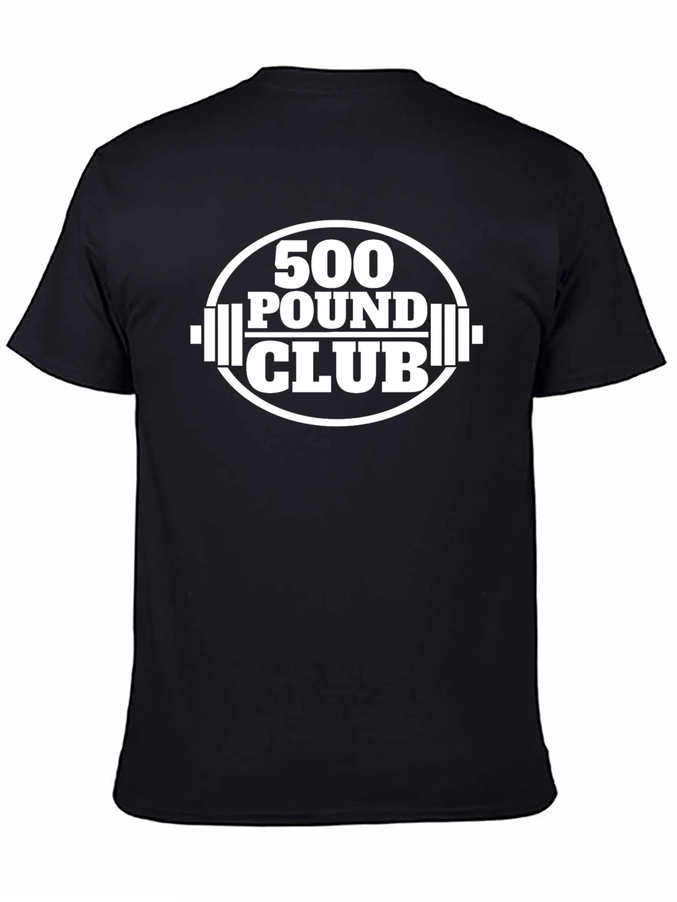 500 Pound Club T-Shirt - Black