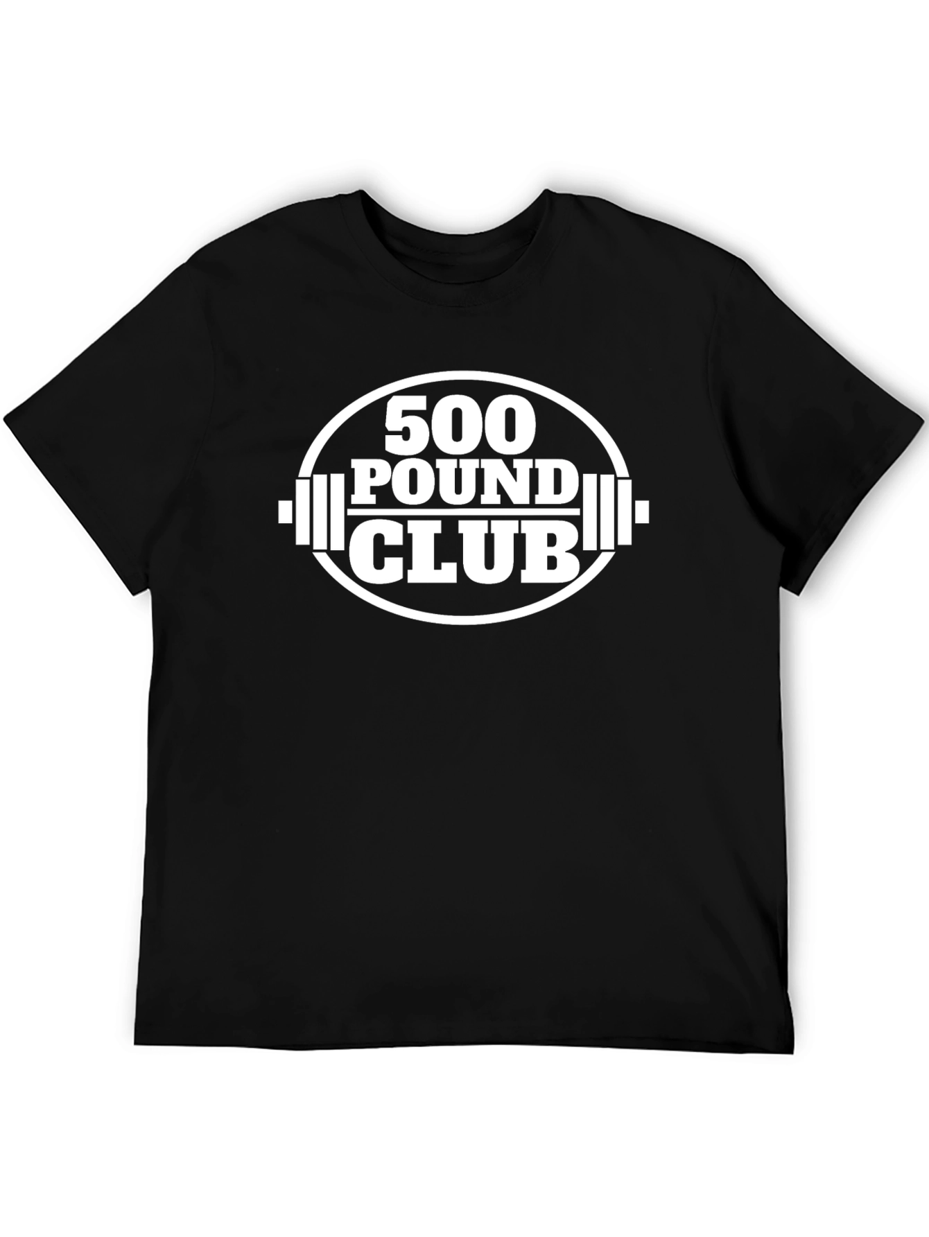 500 Pound Club T-Shirt - Black