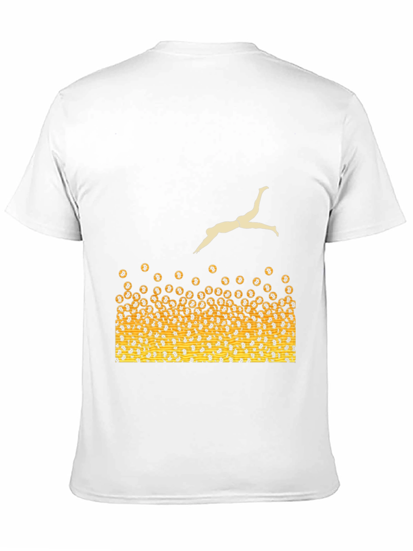 Bitcoin Diver T-Shirt - Crypto Currency Fun!