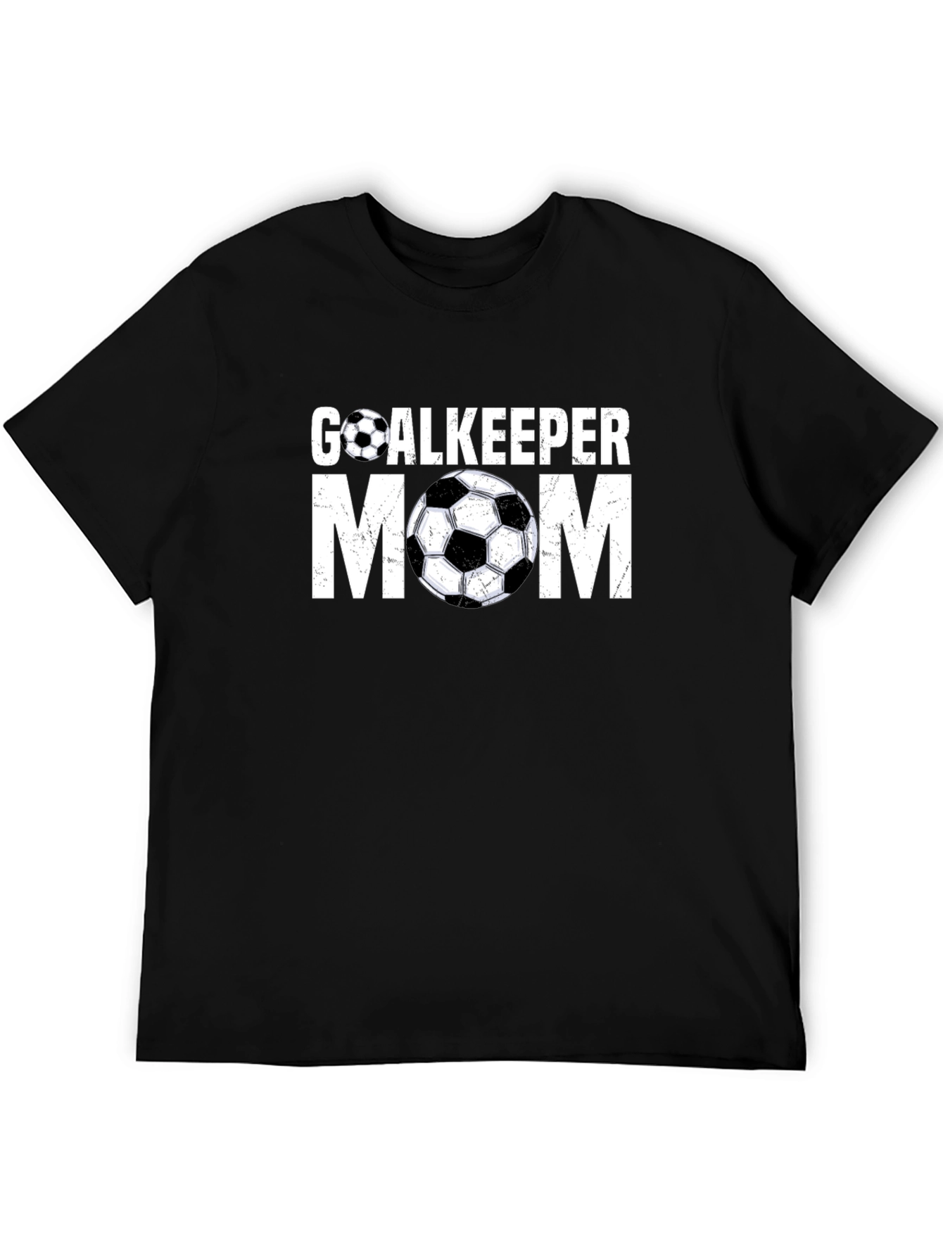 Goalkeeper Mom T-Shirt - Soccer Ball Graphic Tee