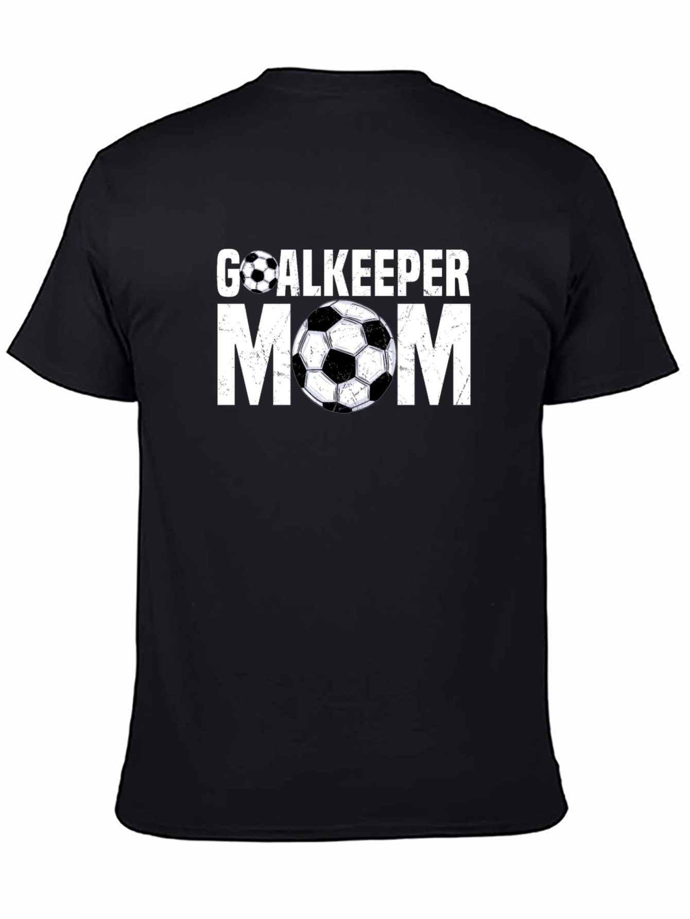 Goalkeeper Mom T-Shirt - Soccer Ball Graphic Tee