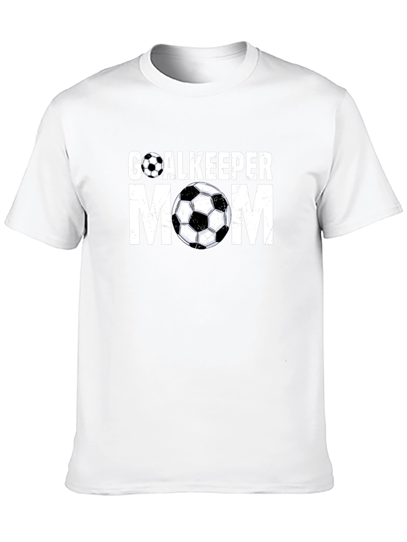 Goalkeeper Mom T-Shirt - Soccer Ball Graphic Tee