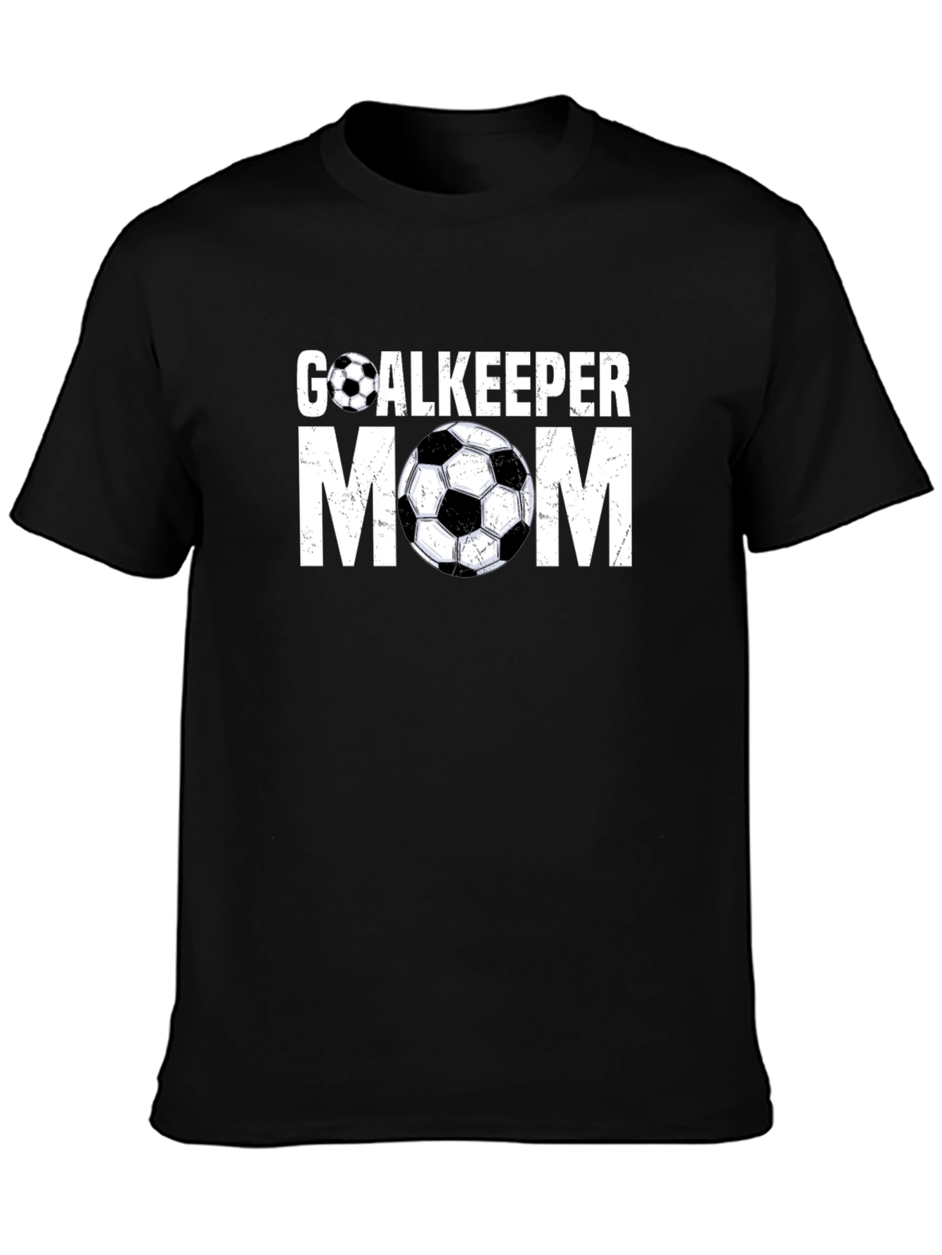 Goalkeeper Mom T-Shirt - Soccer Ball Graphic Tee