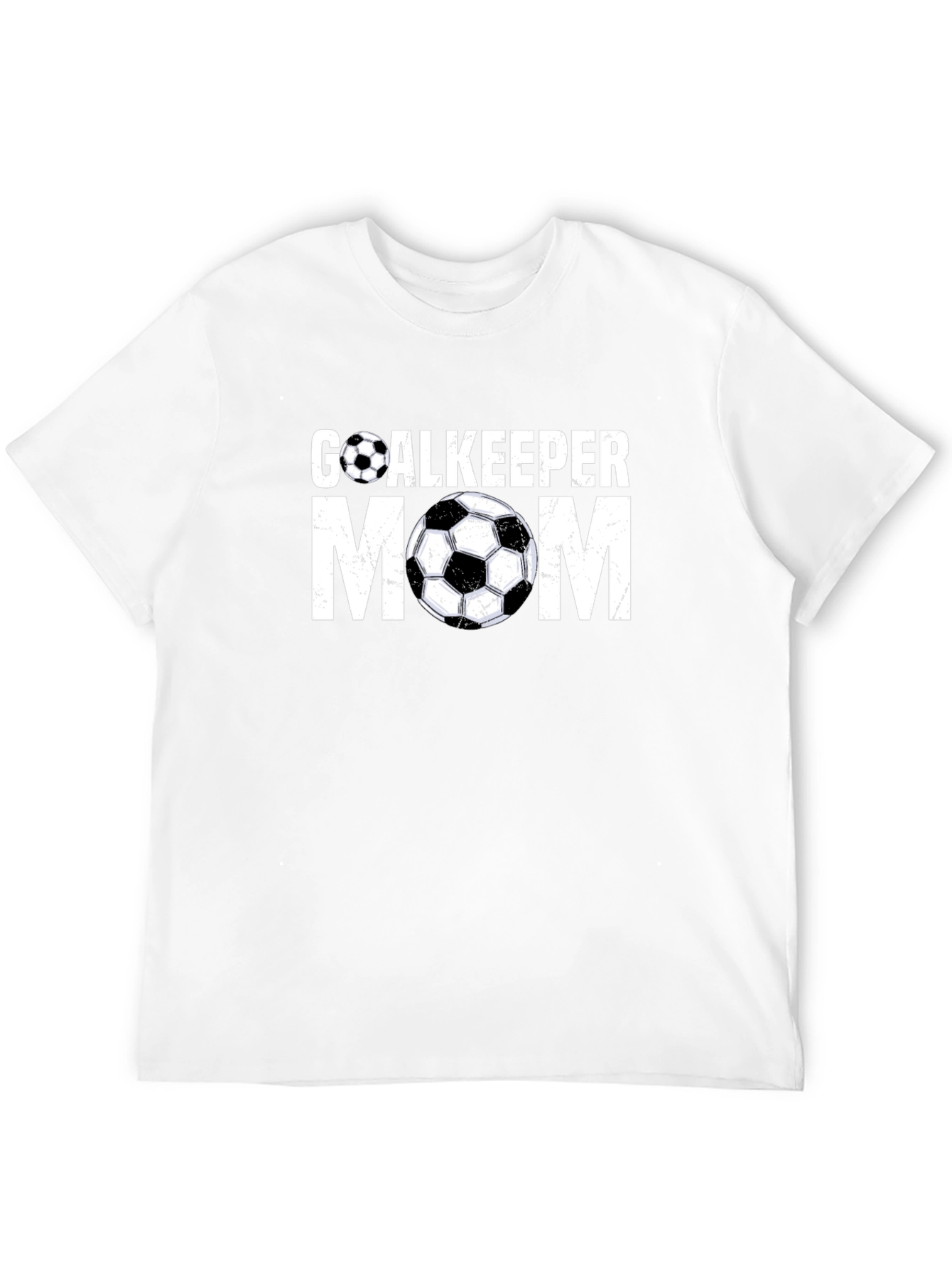 Goalkeeper Mom T-Shirt - Soccer Ball Graphic Tee