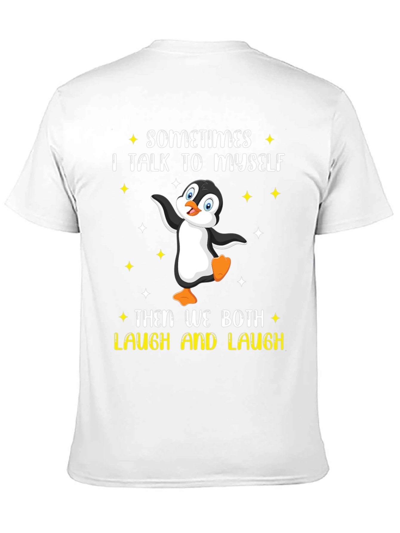 Penguin T-Shirt: I Talk To Myself