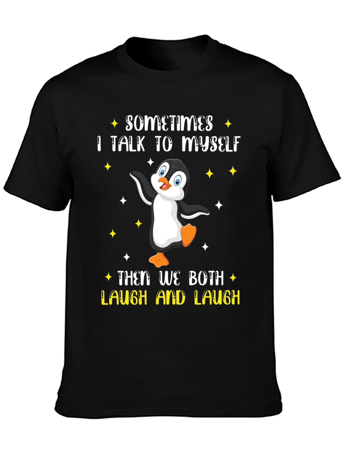 Penguin T-Shirt: I Talk To Myself