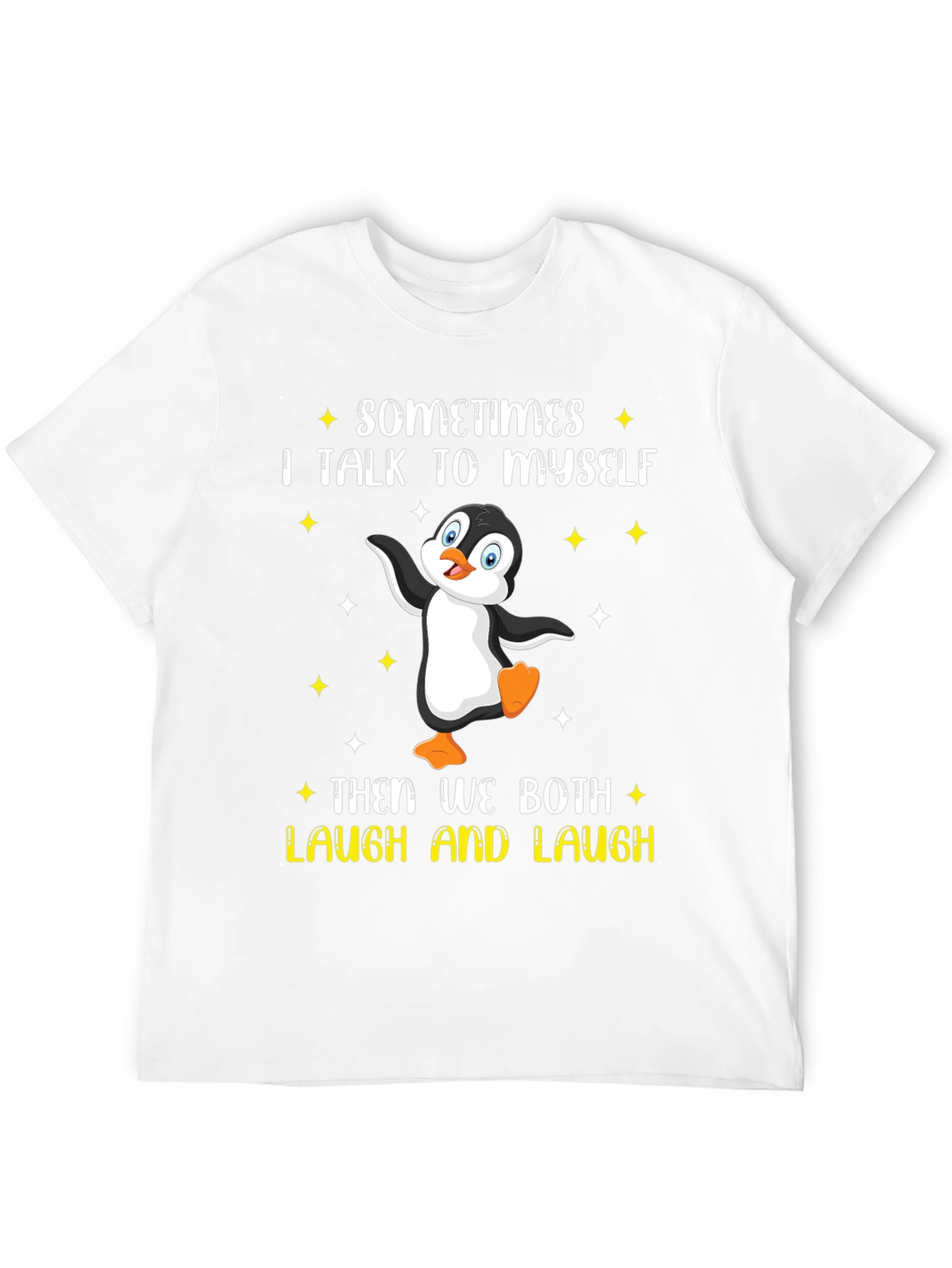 Penguin T-Shirt: I Talk To Myself