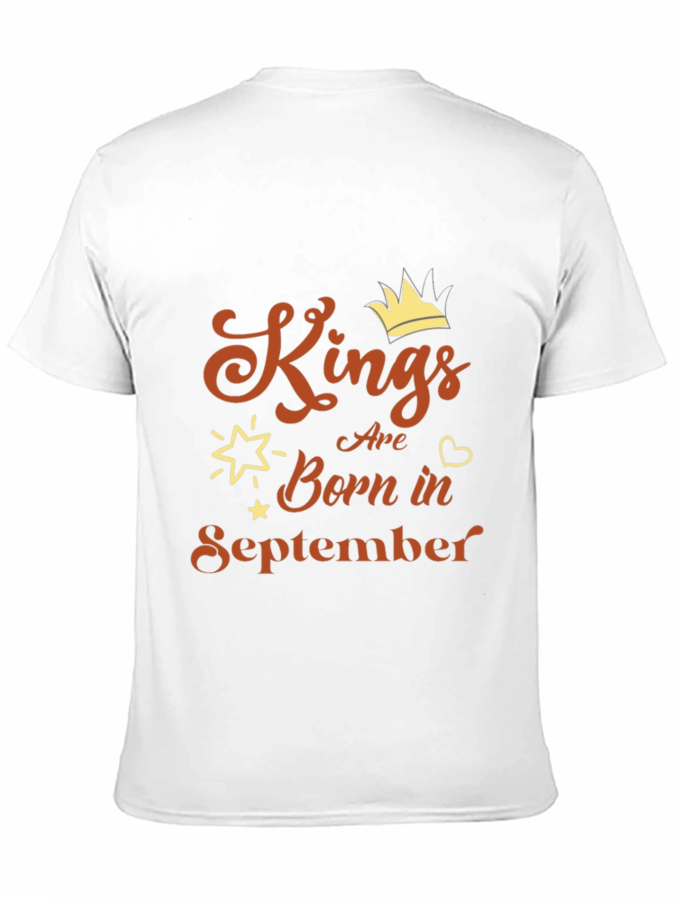 Kings Are Born in September T-Shirt