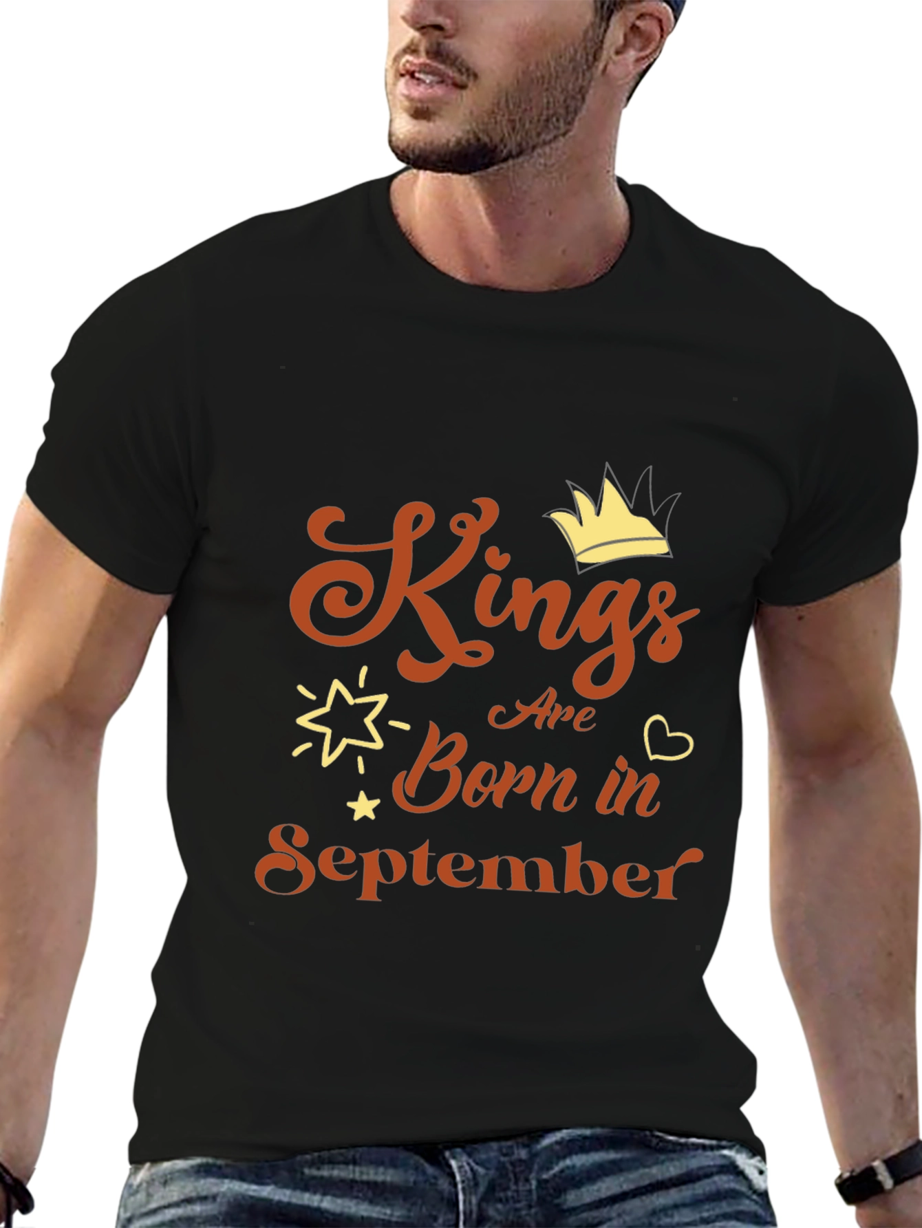 Kings Are Born in September T-Shirt