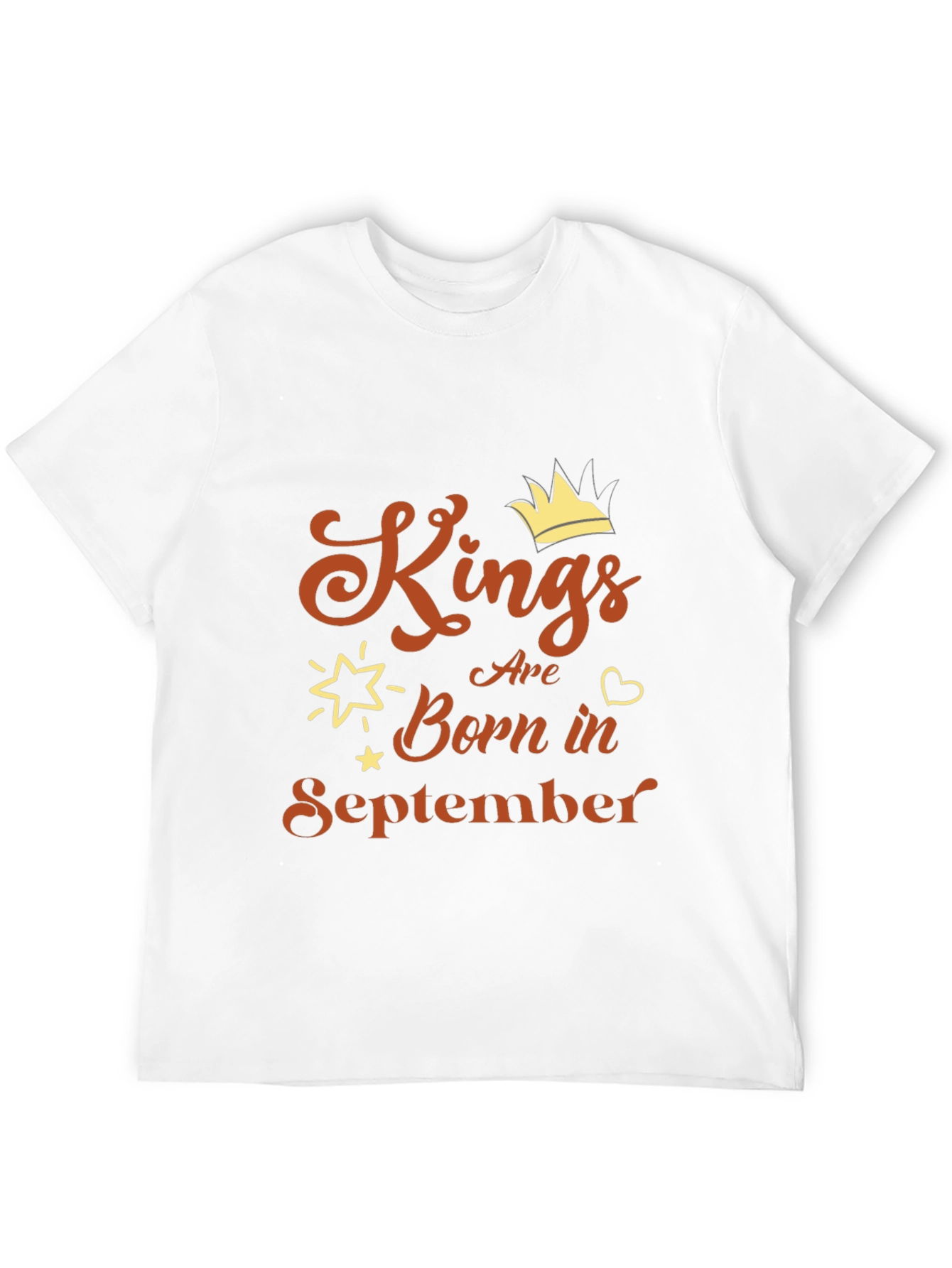 Kings Are Born in September T-Shirt