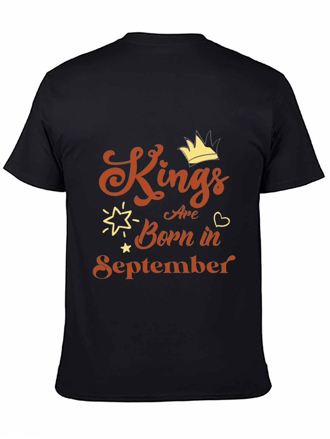 Kings Are Born in September T-Shirt
