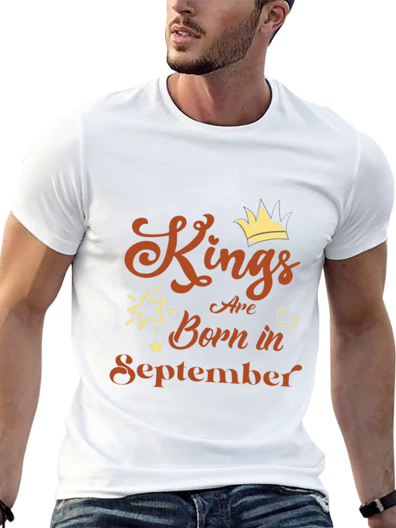 Kings Are Born in September T-Shirt