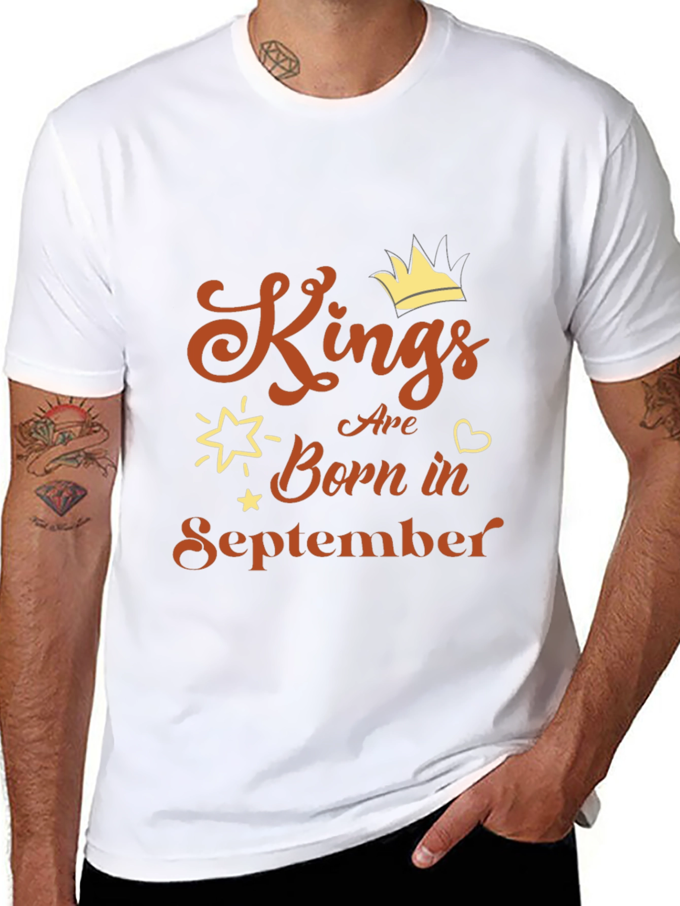 Kings Are Born in September T-Shirt