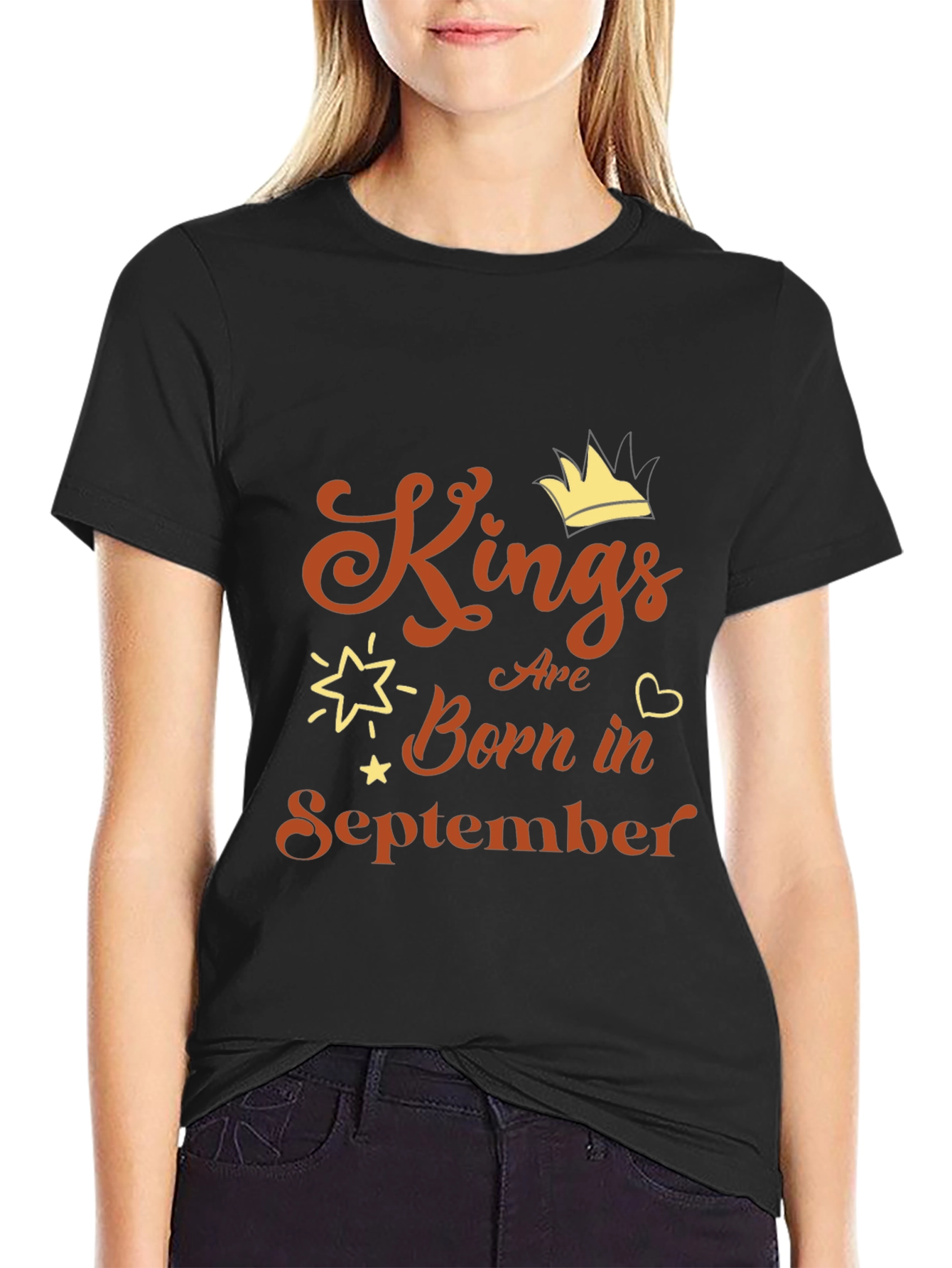 Kings Are Born in September T-Shirt