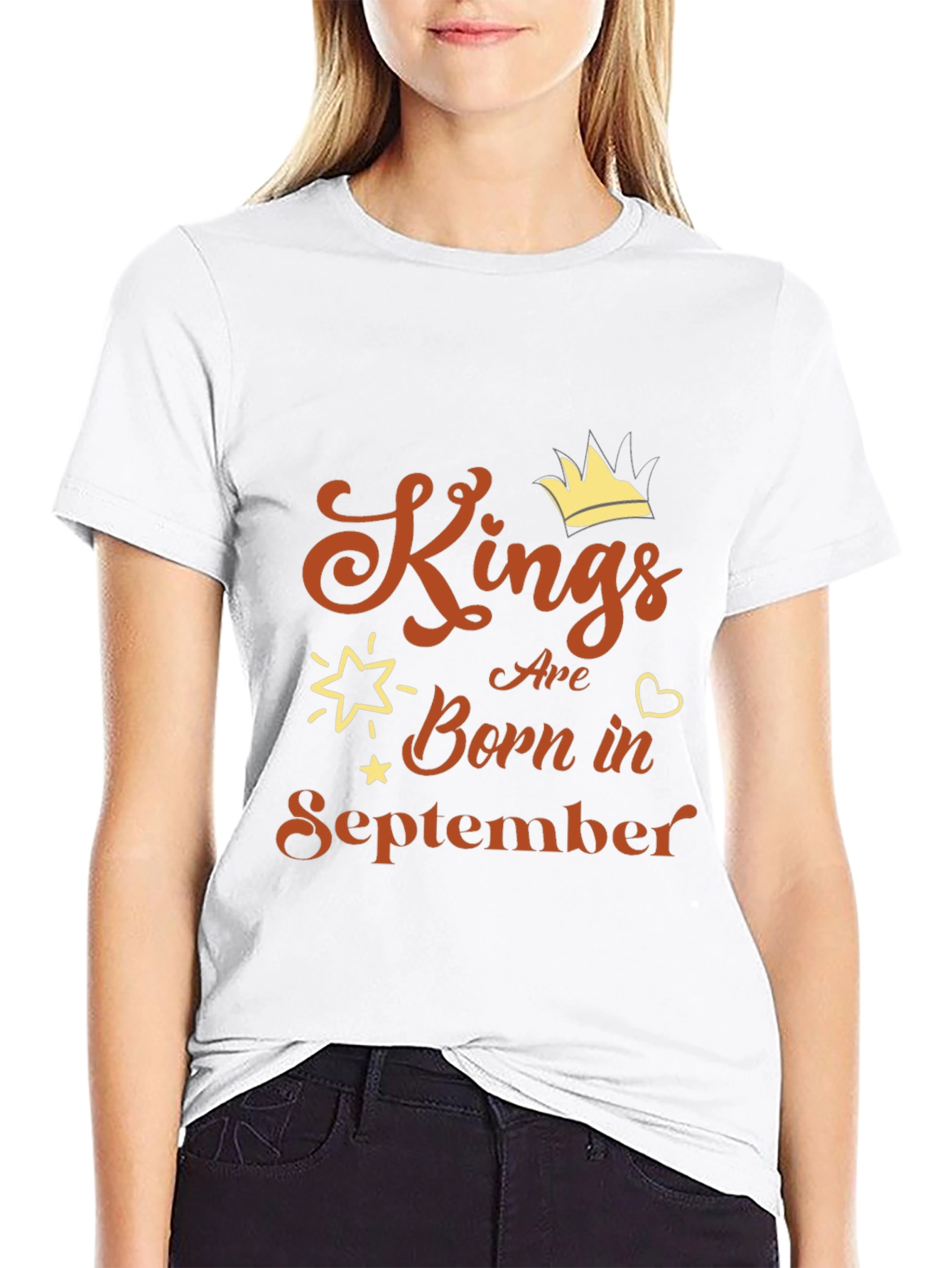 Kings Are Born in September T-Shirt