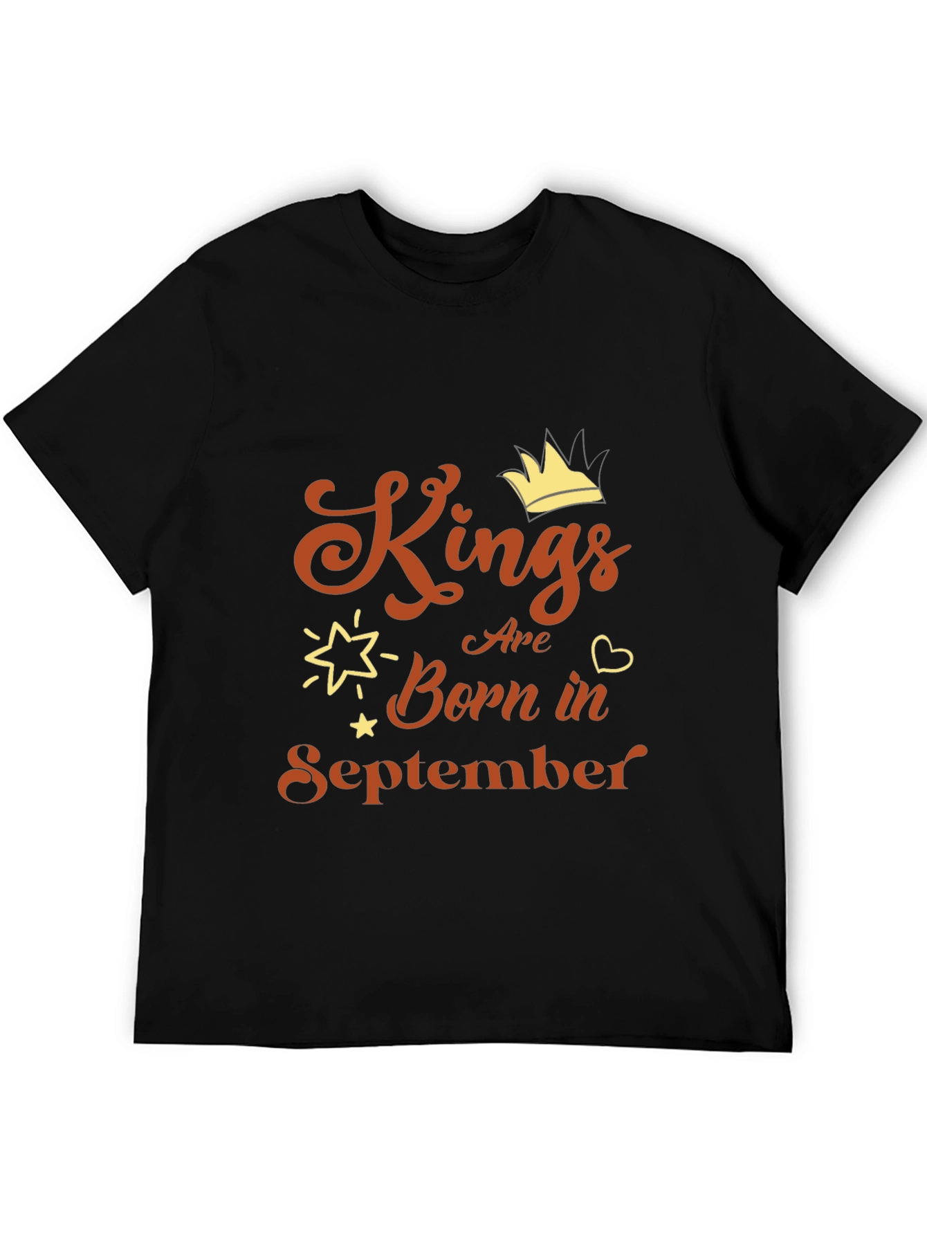Kings Are Born in September T-Shirt