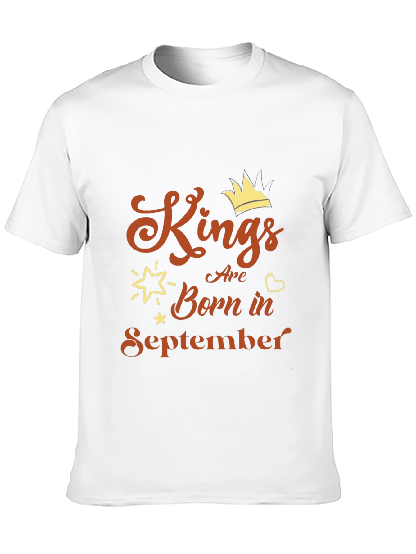 Kings Are Born in September T-Shirt