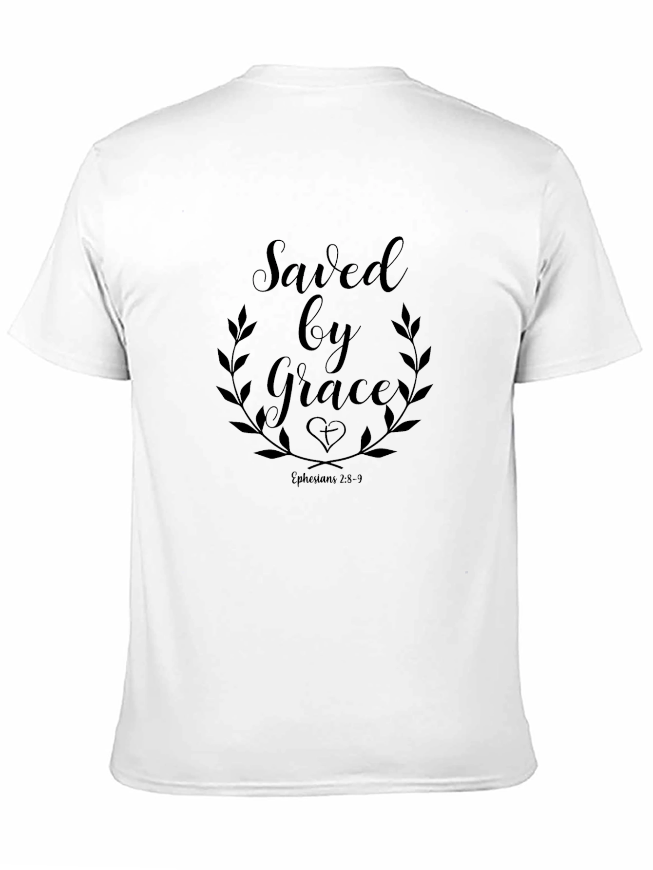 Saved by Grace Christian T-Shirt - Ephesians 2:8-9