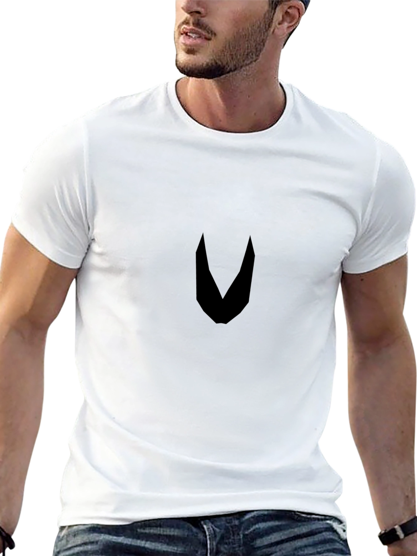Modern Graphic Tee - Bold Minimalist Design