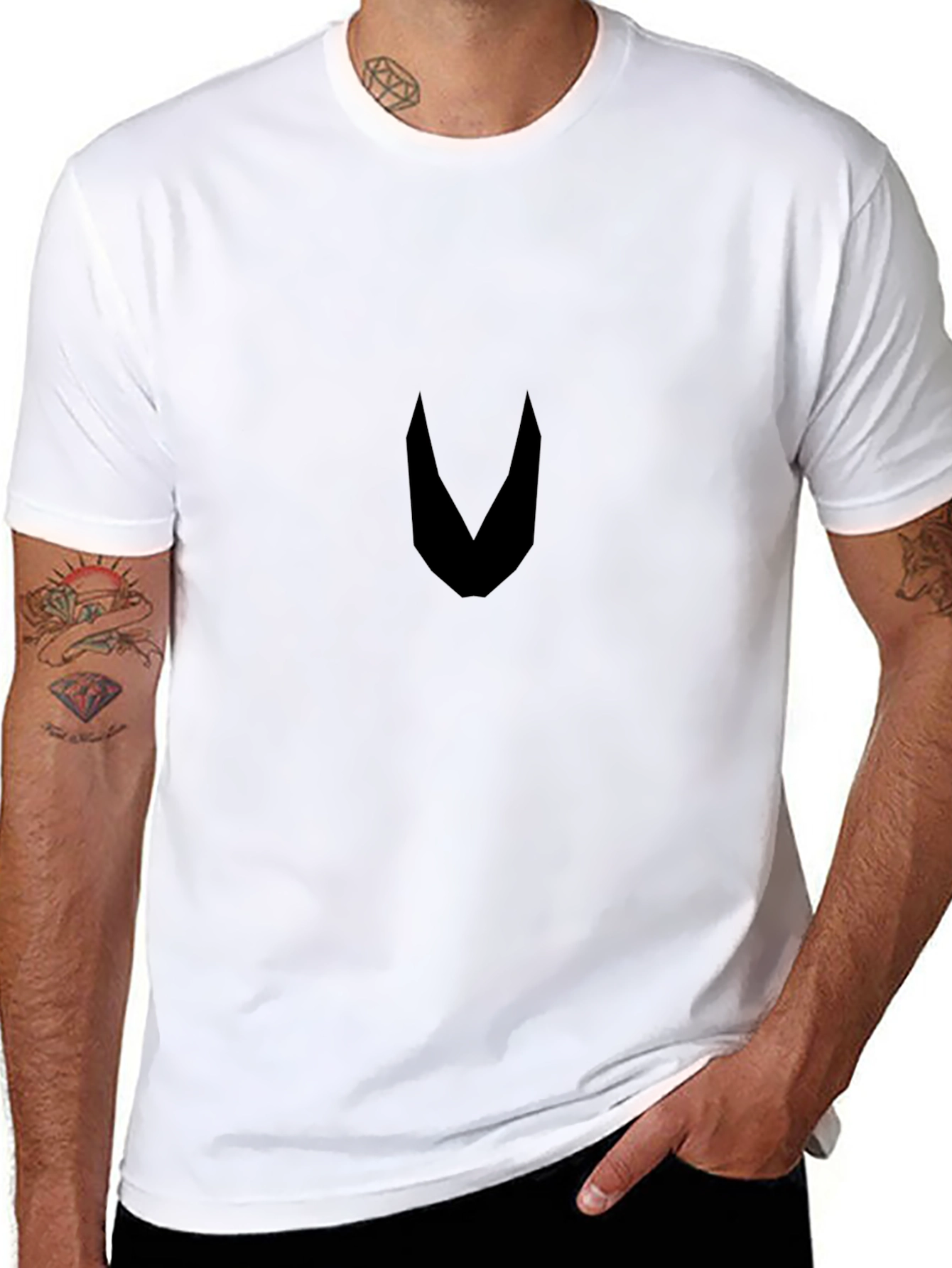 Modern Graphic Tee - Bold Minimalist Design
