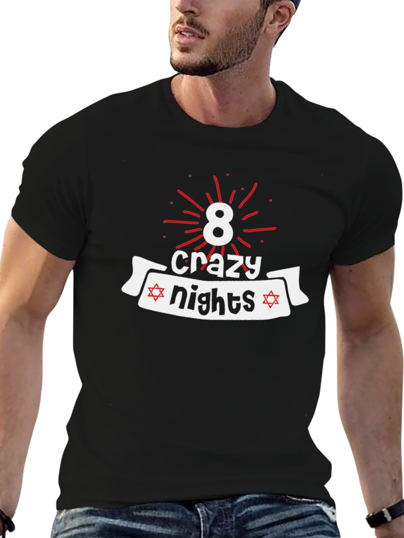 8 Crazy Nights Hanukkah T-Shirt