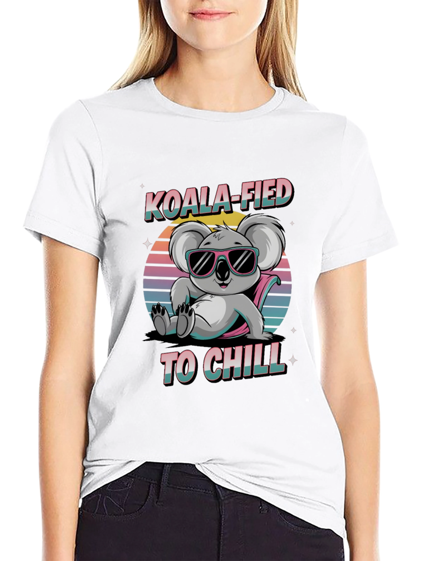 Koala-Fied to Chill Graphic Tee