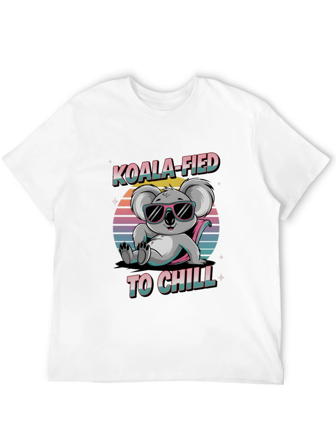 Koala-Fied to Chill Graphic Tee