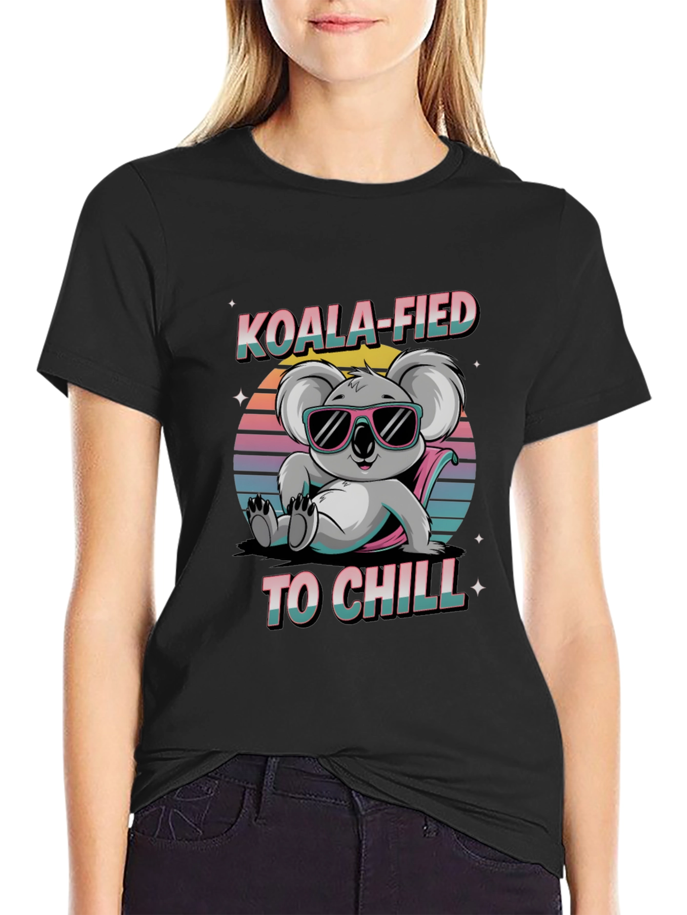 Koala-Fied to Chill Graphic Tee