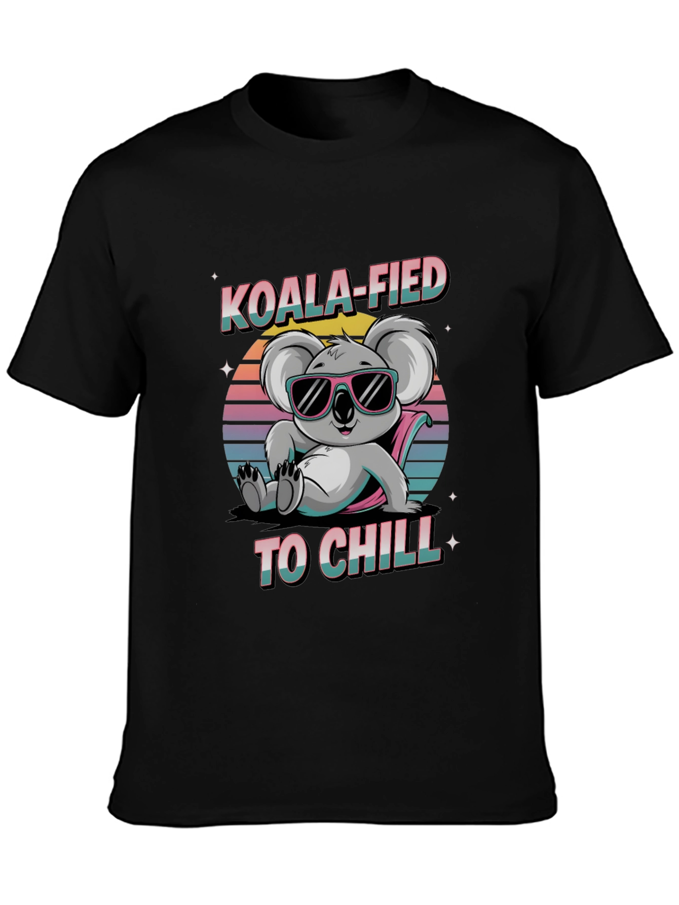 Koala-Fied to Chill Graphic Tee