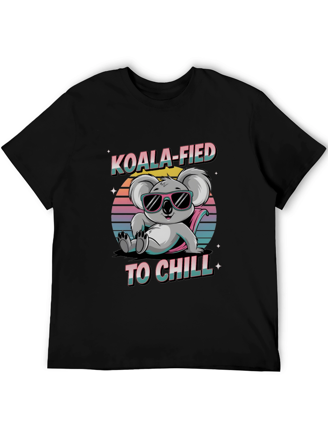 Koala-Fied to Chill Graphic Tee