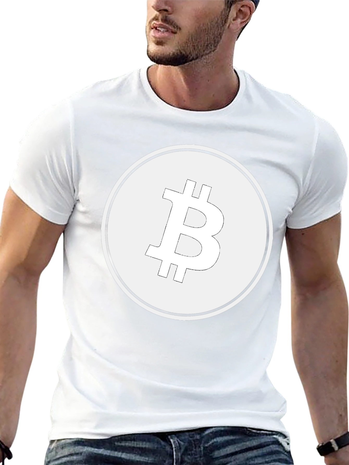 Bitcoin Logo T-Shirt - Crypto Currency Tee