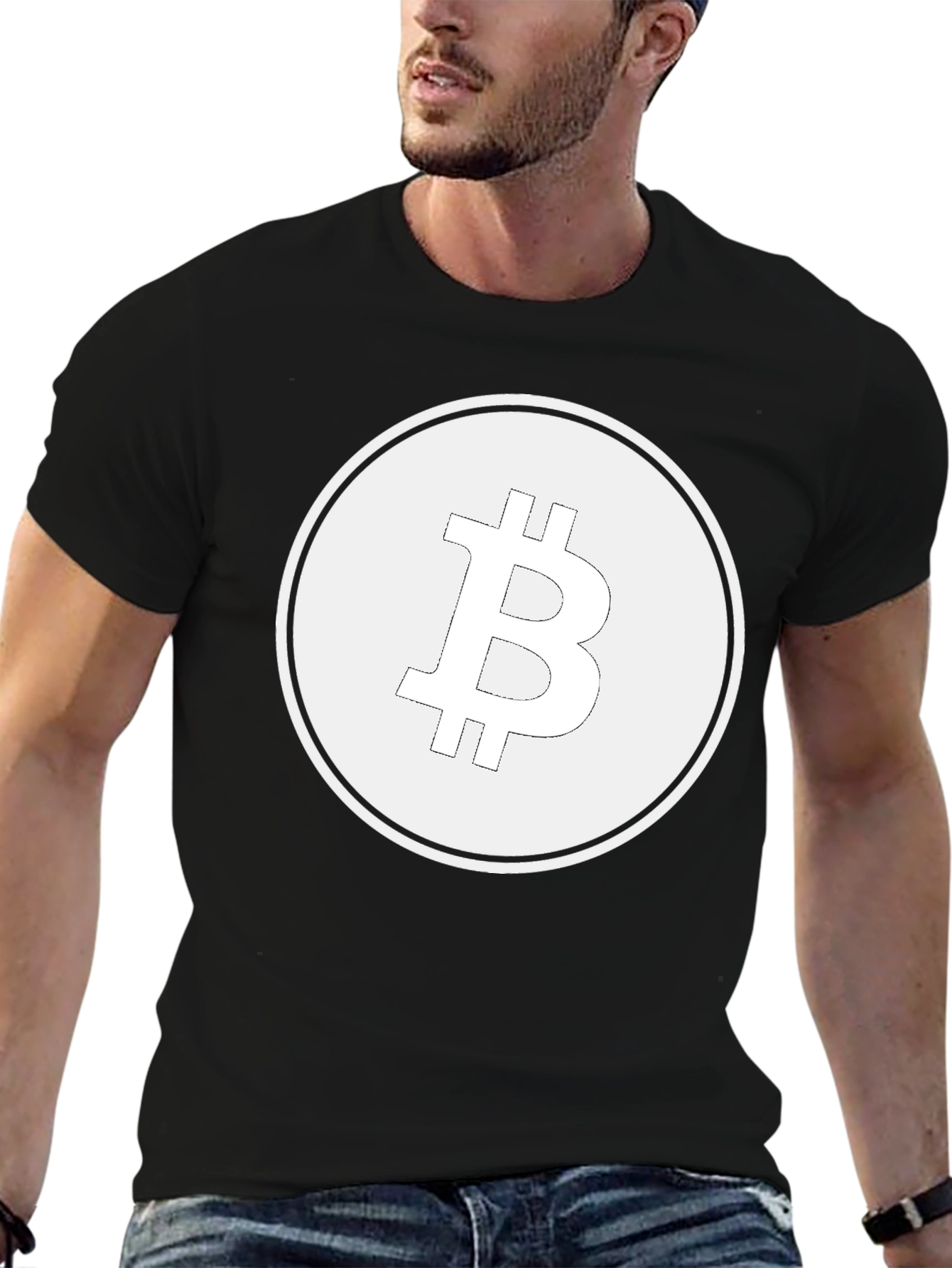 Bitcoin Logo T-Shirt - Crypto Currency Tee