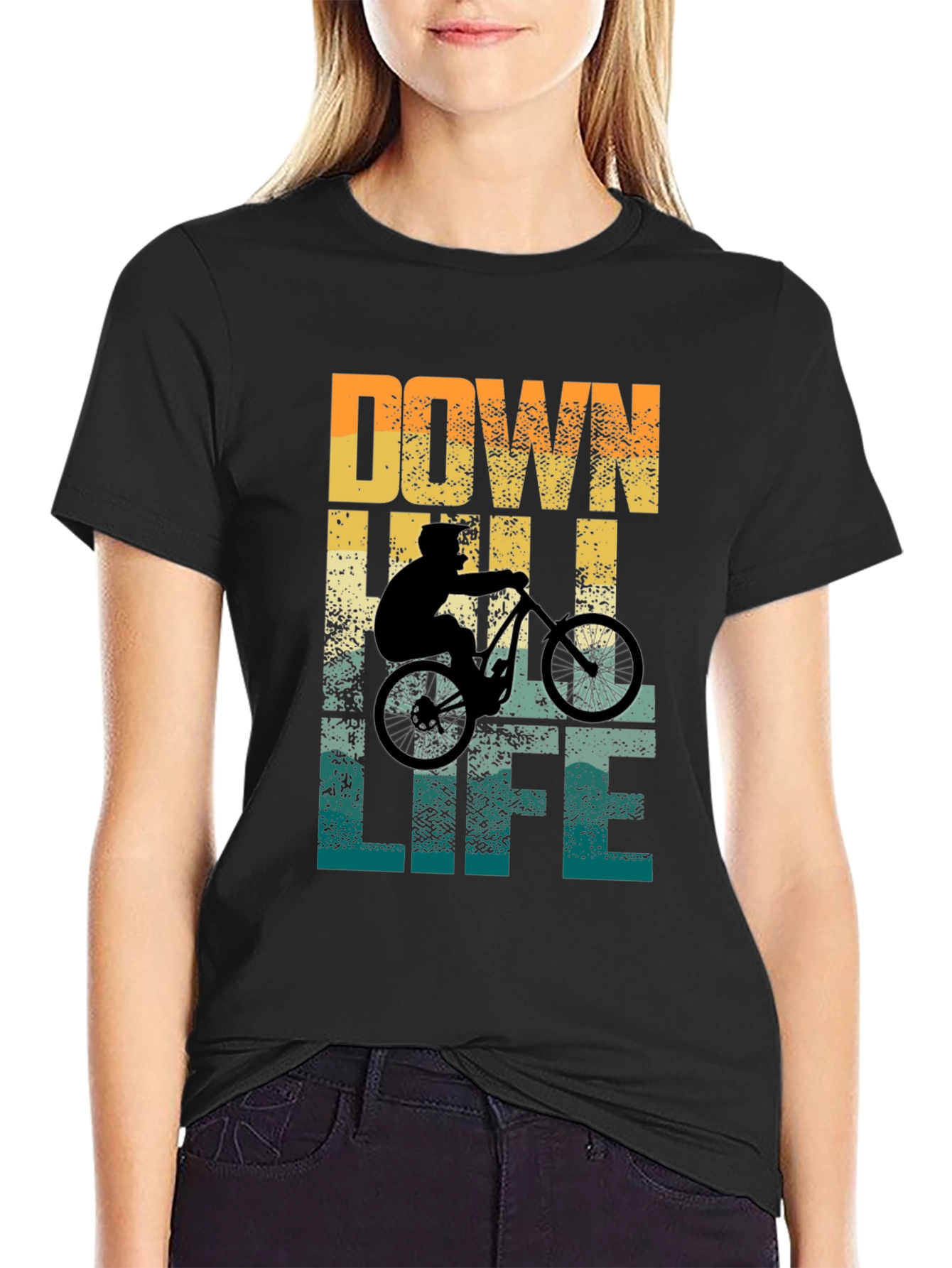 Downhill Life Graphic Tee - Mountain Biking Shirt