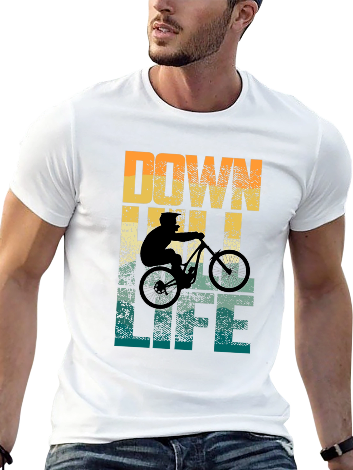 Downhill Life Graphic Tee - Mountain Biking Shirt