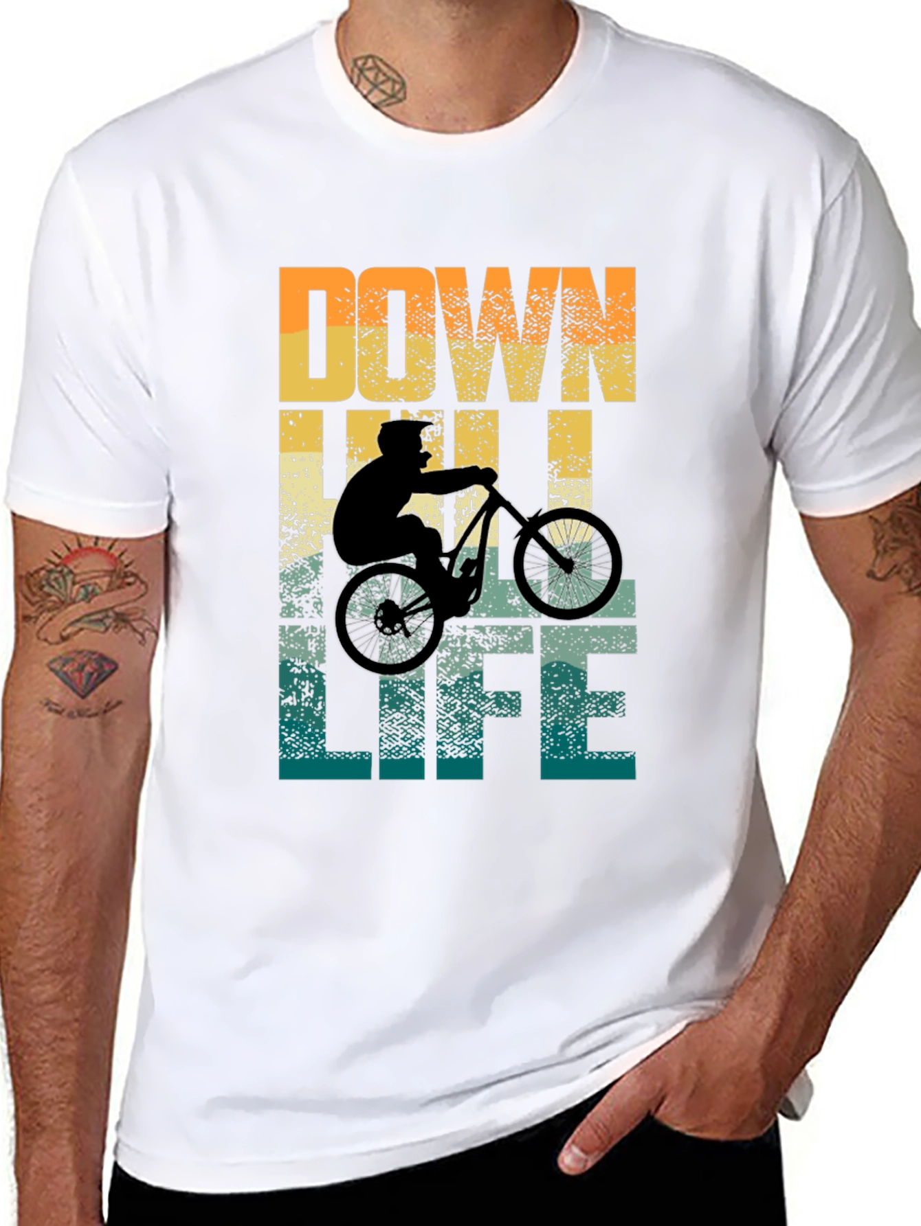 Downhill Life Graphic Tee - Mountain Biking Shirt