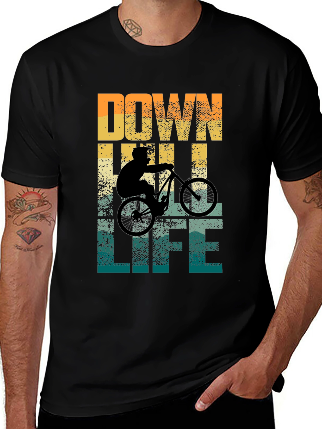 Downhill Life Graphic Tee - Mountain Biking Shirt