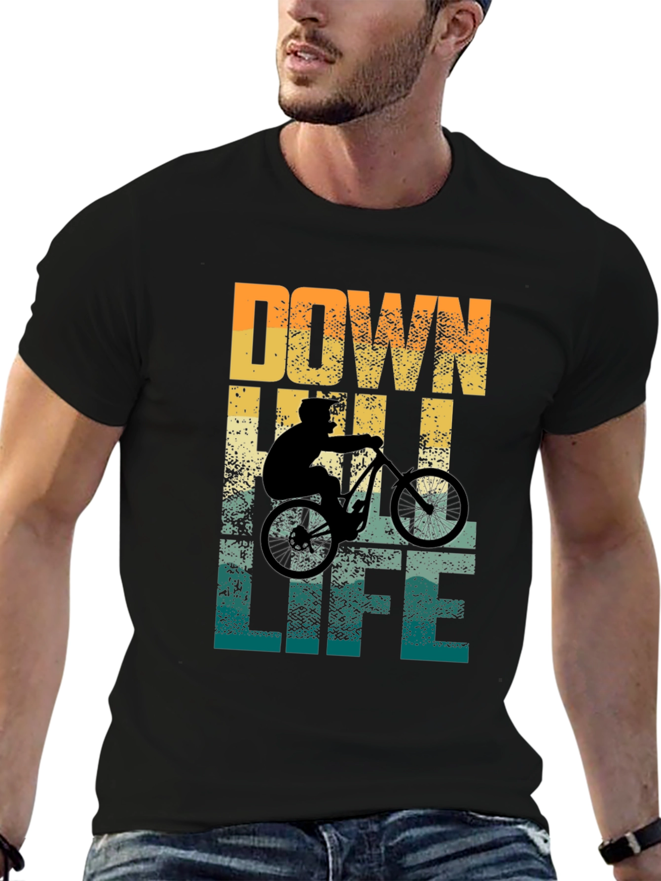 Downhill Life Graphic Tee - Mountain Biking Shirt