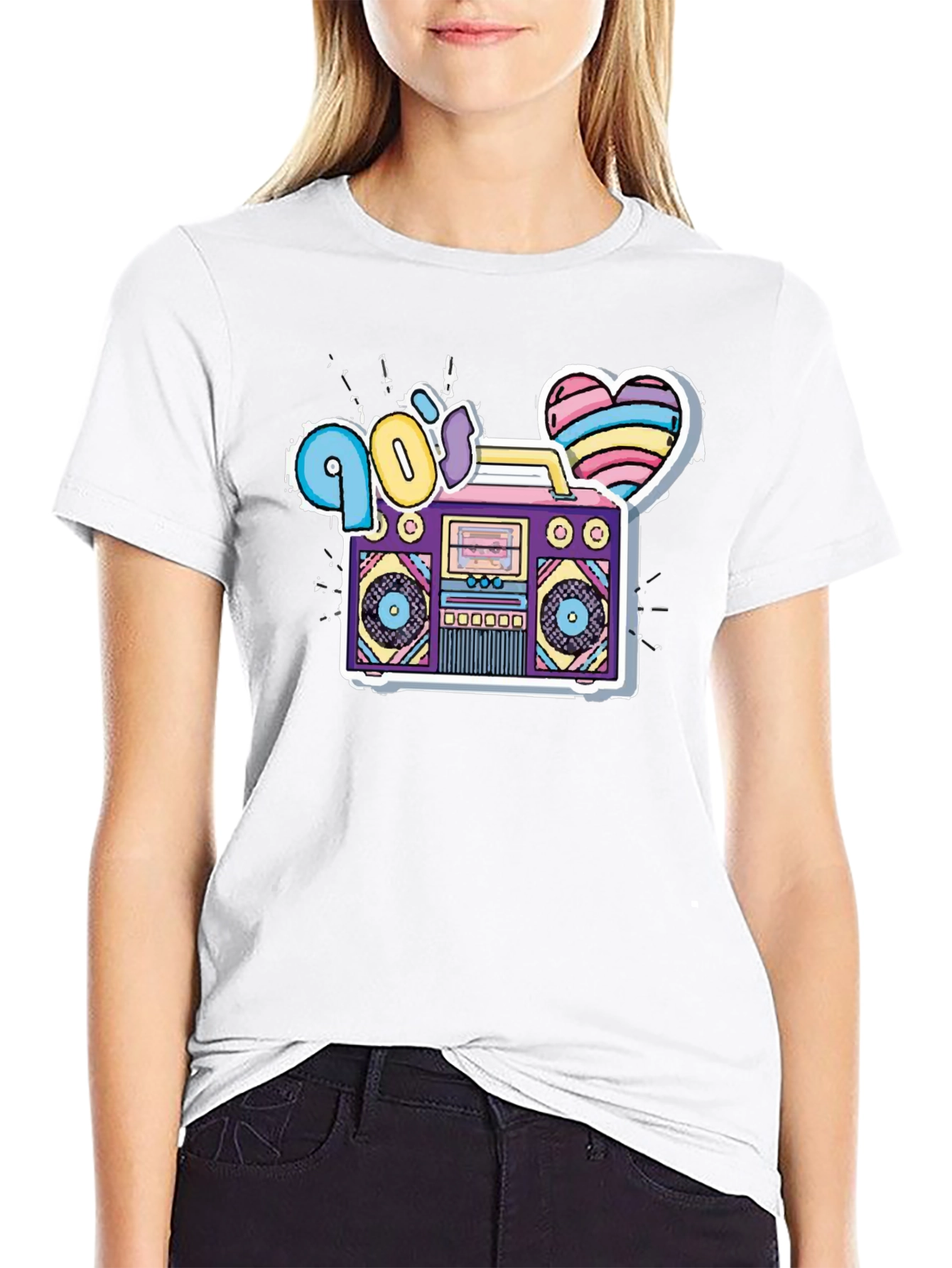 90s Boombox Graphic Tee