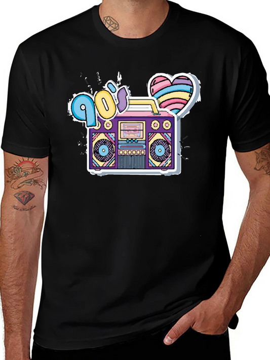 90s Boombox Graphic Tee