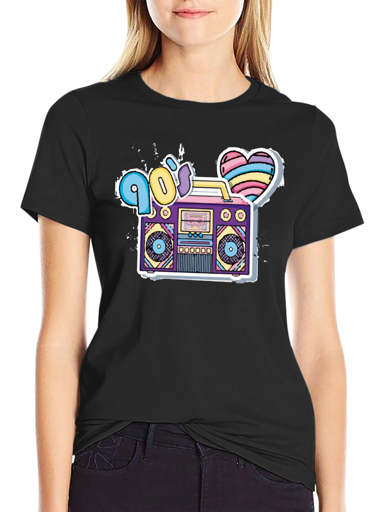 90s Boombox Graphic Tee