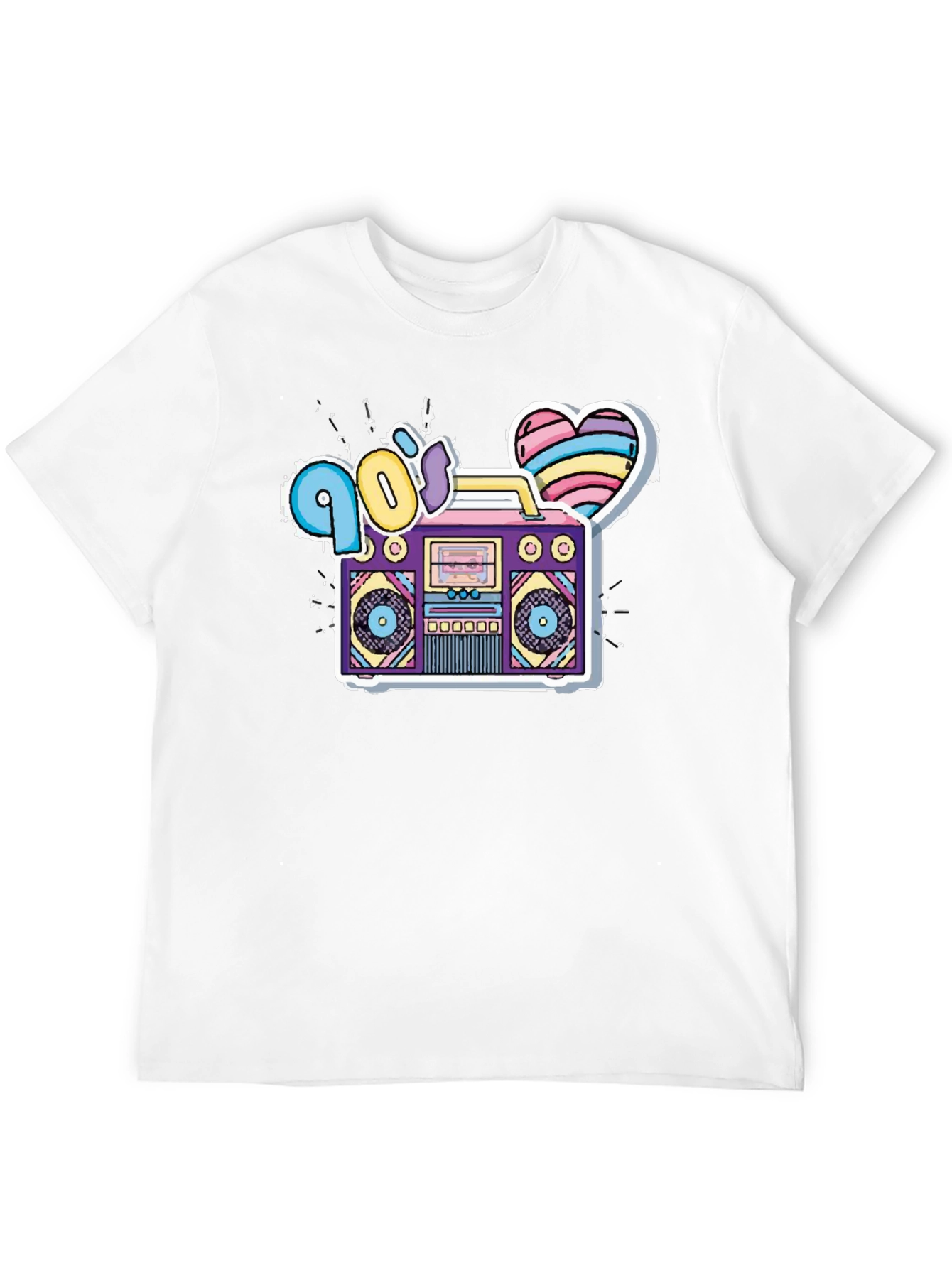 90s Boombox Graphic Tee