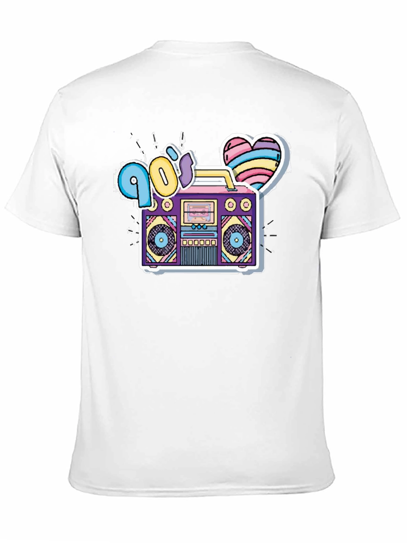 90s Boombox Graphic Tee