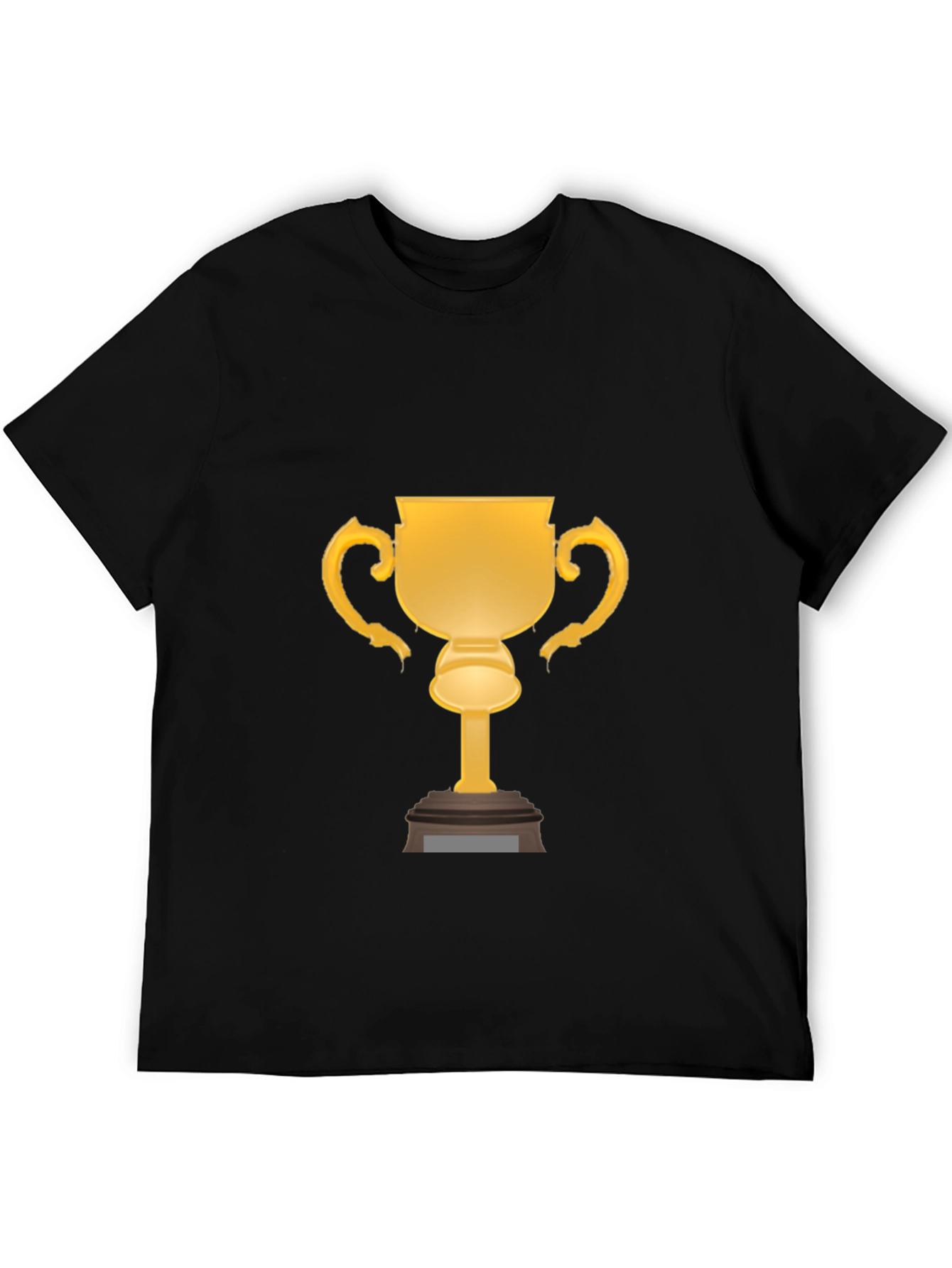 Trophy Graphic Mens Black T-Shirt
