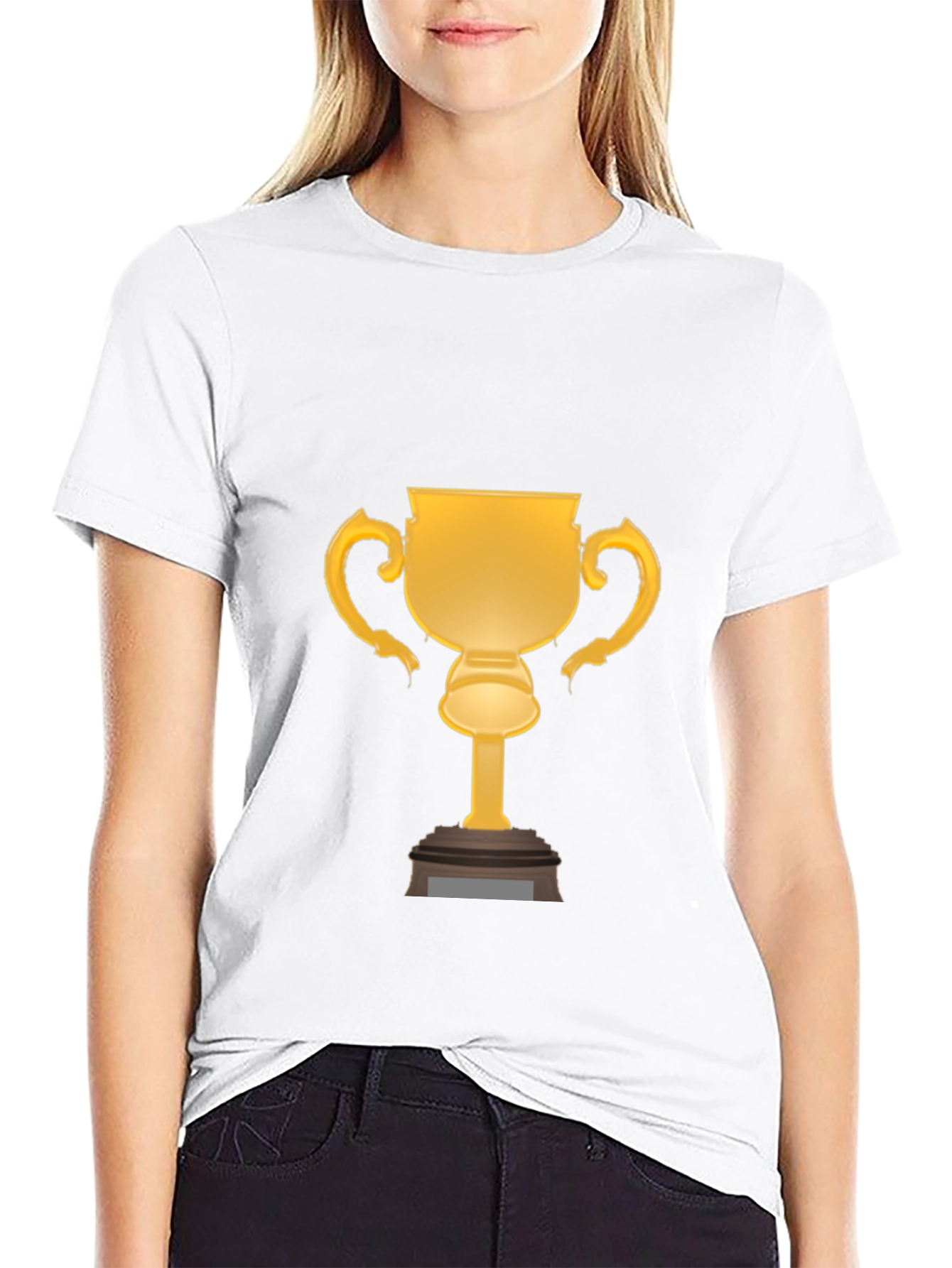 Trophy Graphic Mens Black T-Shirt