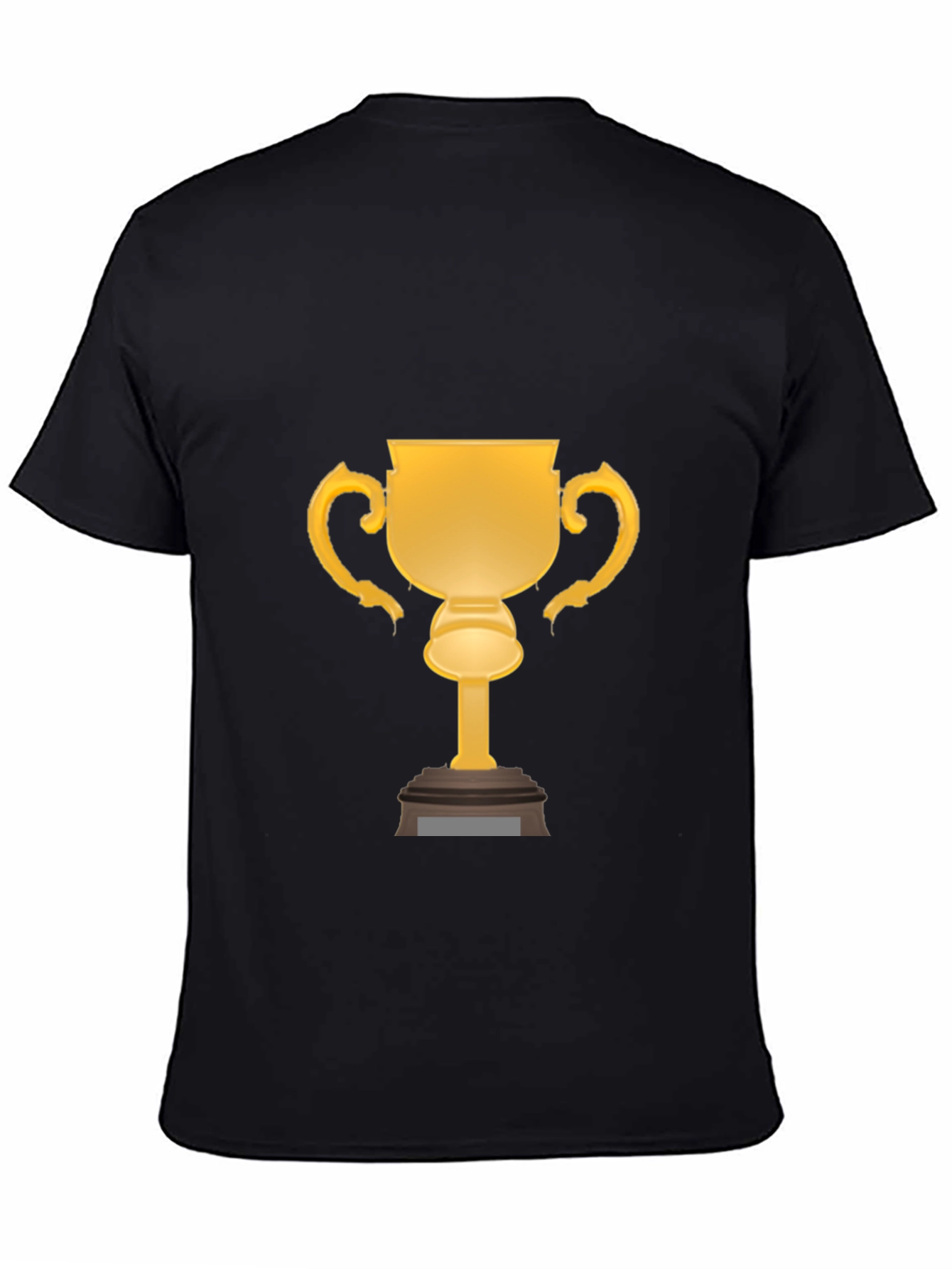 Trophy Graphic Mens Black T-Shirt