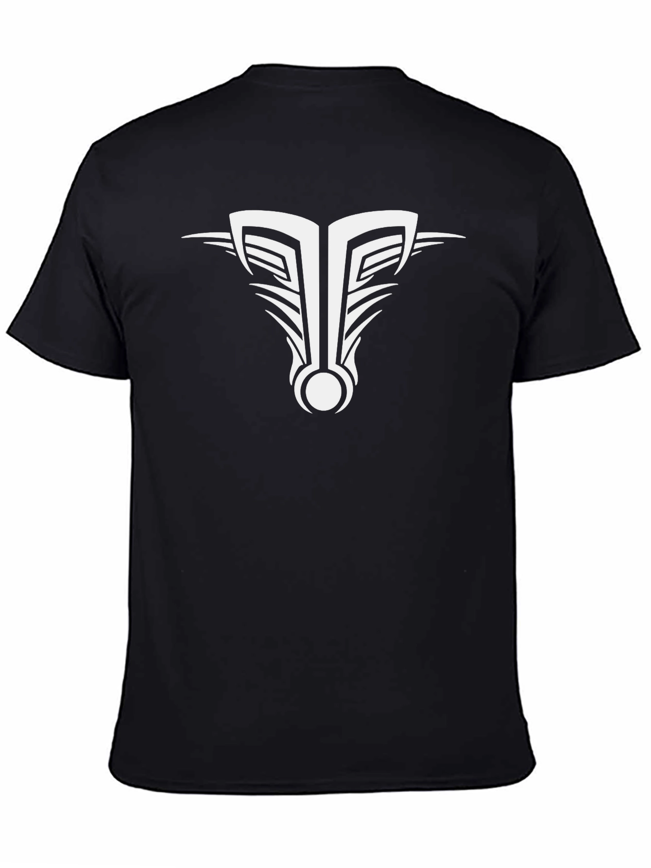 Tribal Graphic Black T-Shirt for Men