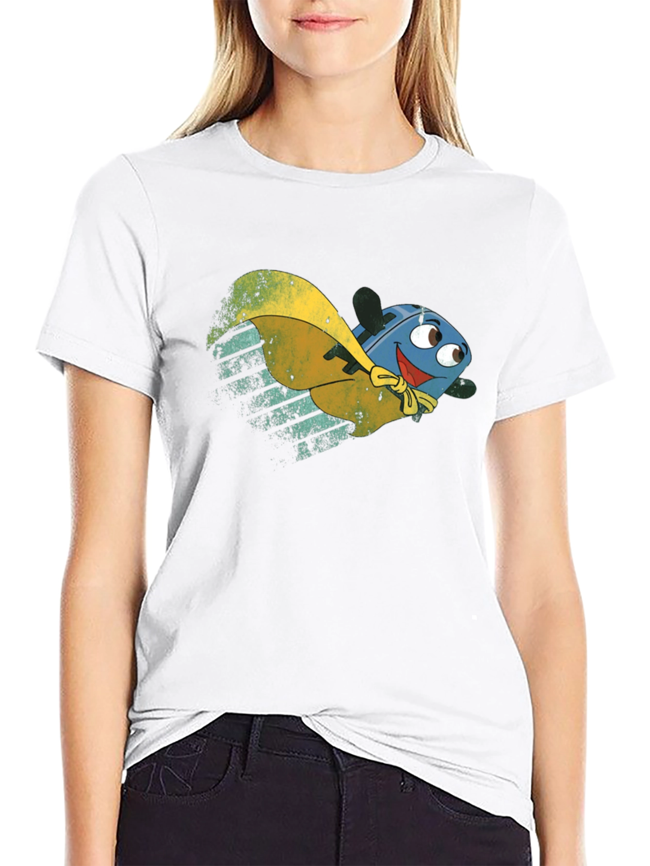Flying Blue Toaster T-Shirt