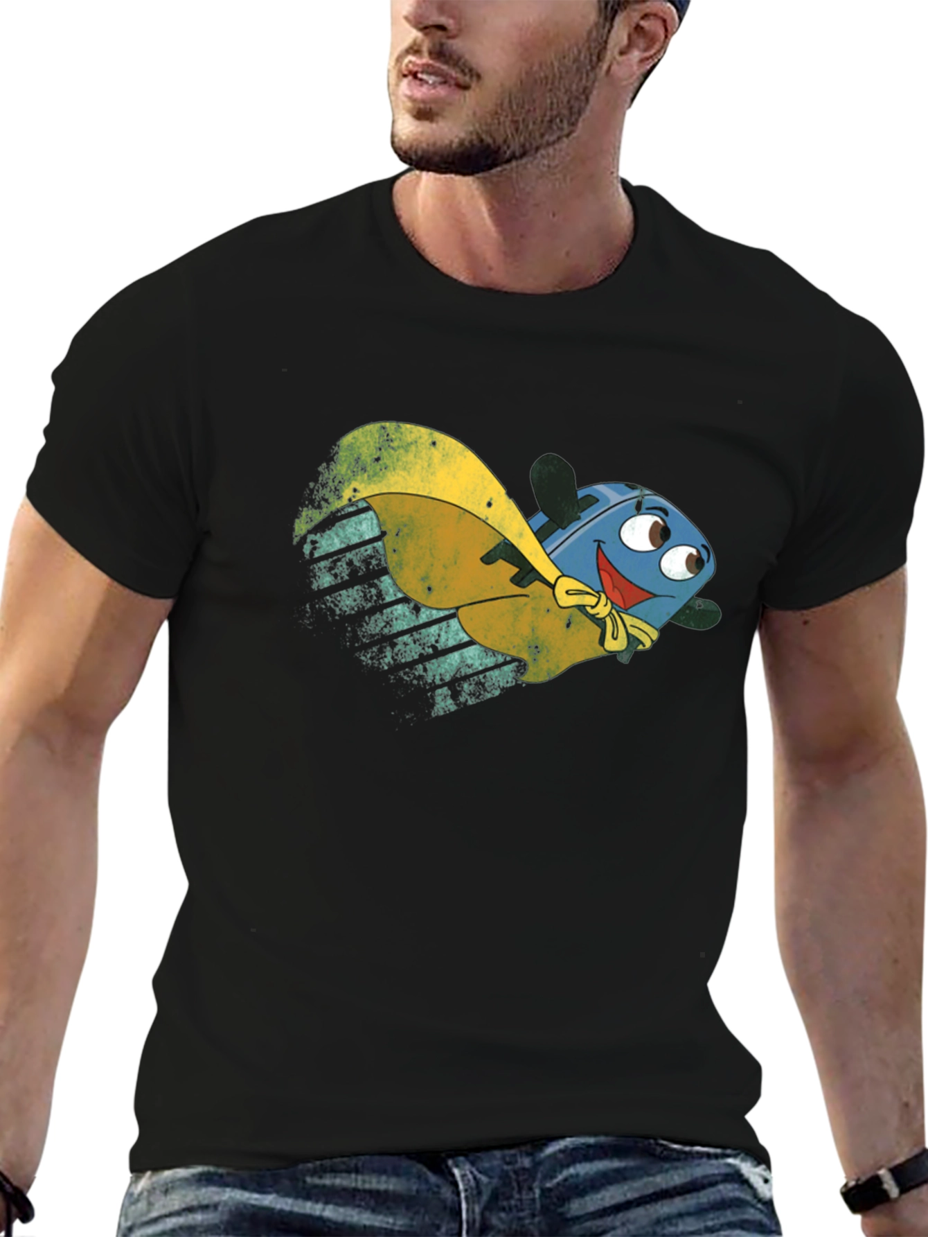 Flying Blue Toaster T-Shirt